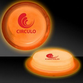 3" Circle Shaped Orange Glow Badges